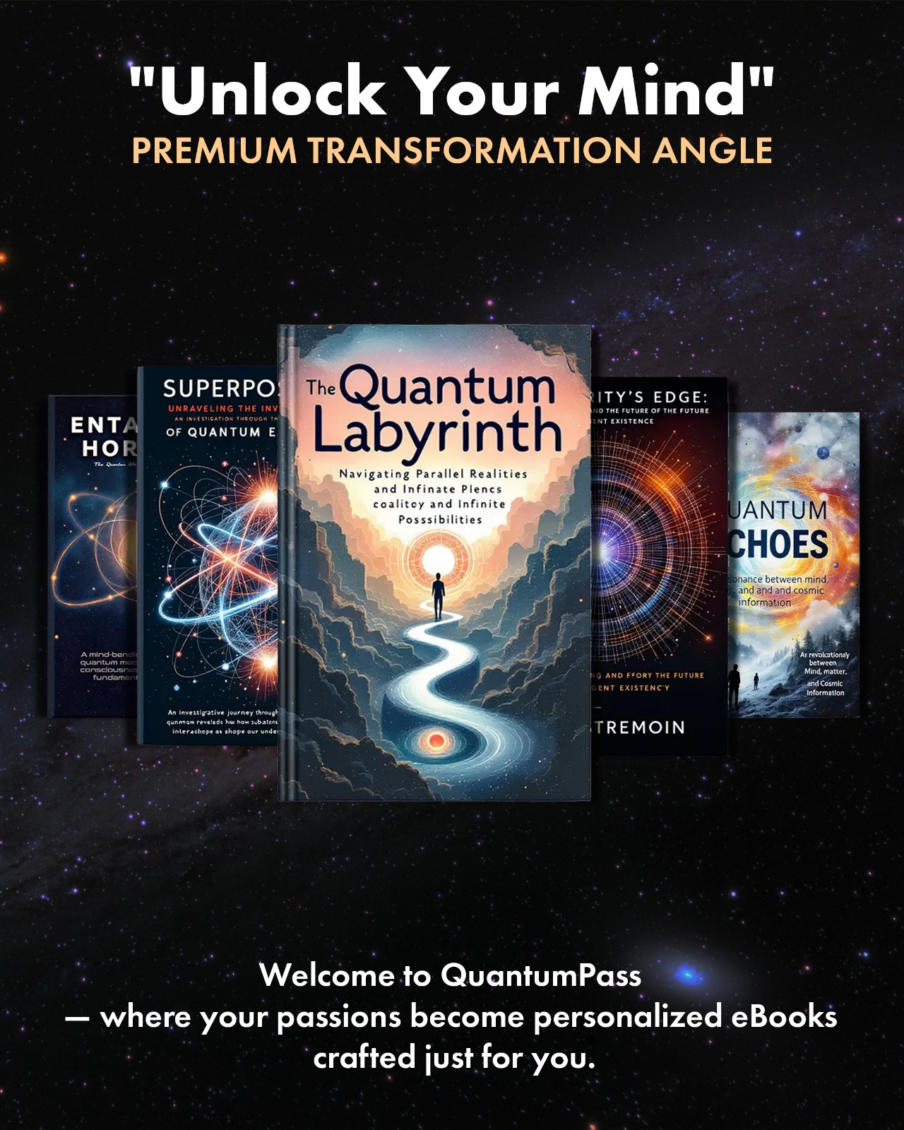 Unlock Your Mind – Premium Transformation Angle